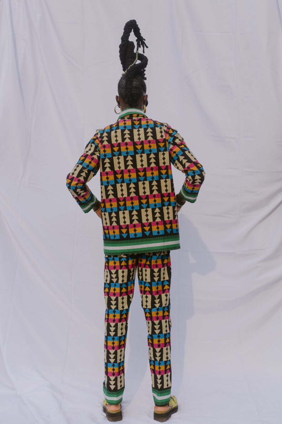 The “Zimuzo” Print Jacket and Pant - Image 4