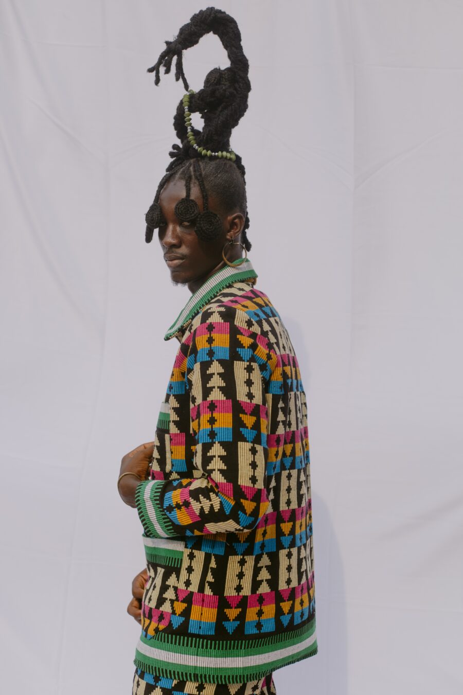 The “Zimuzo” Print Jacket and Pant - Image 3