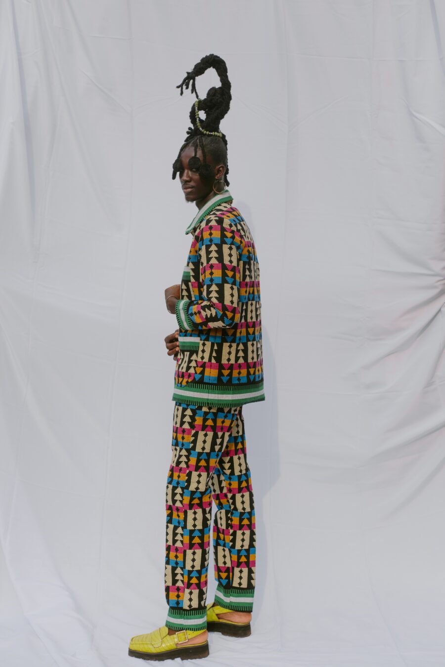 The “Zimuzo” Print Jacket and Pant - Image 2