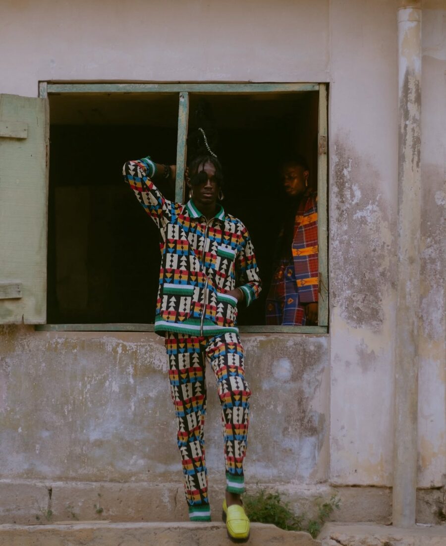 The “Zimuzo” Print Jacket and Pant - Image 5